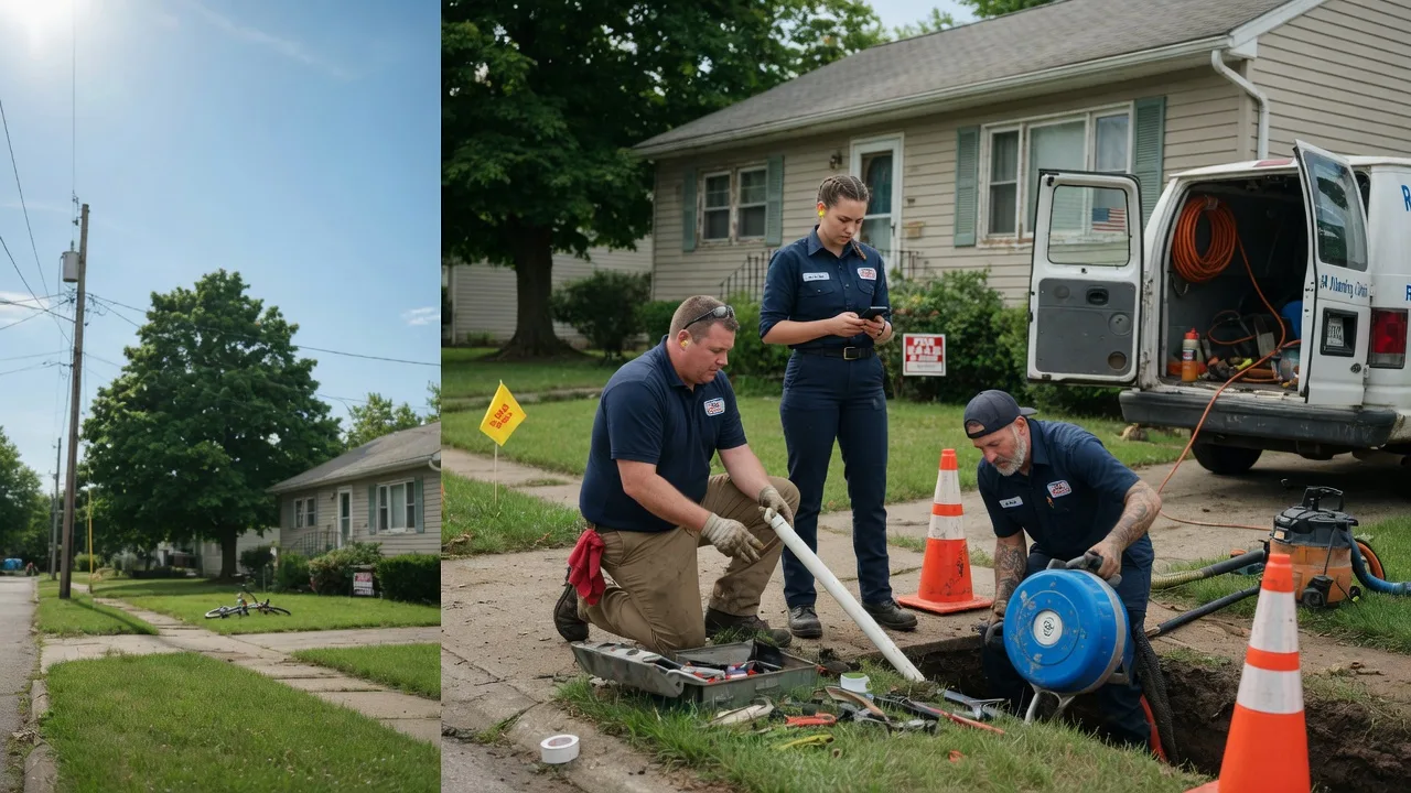 Sewer Line Repair in Owensville, OH near me